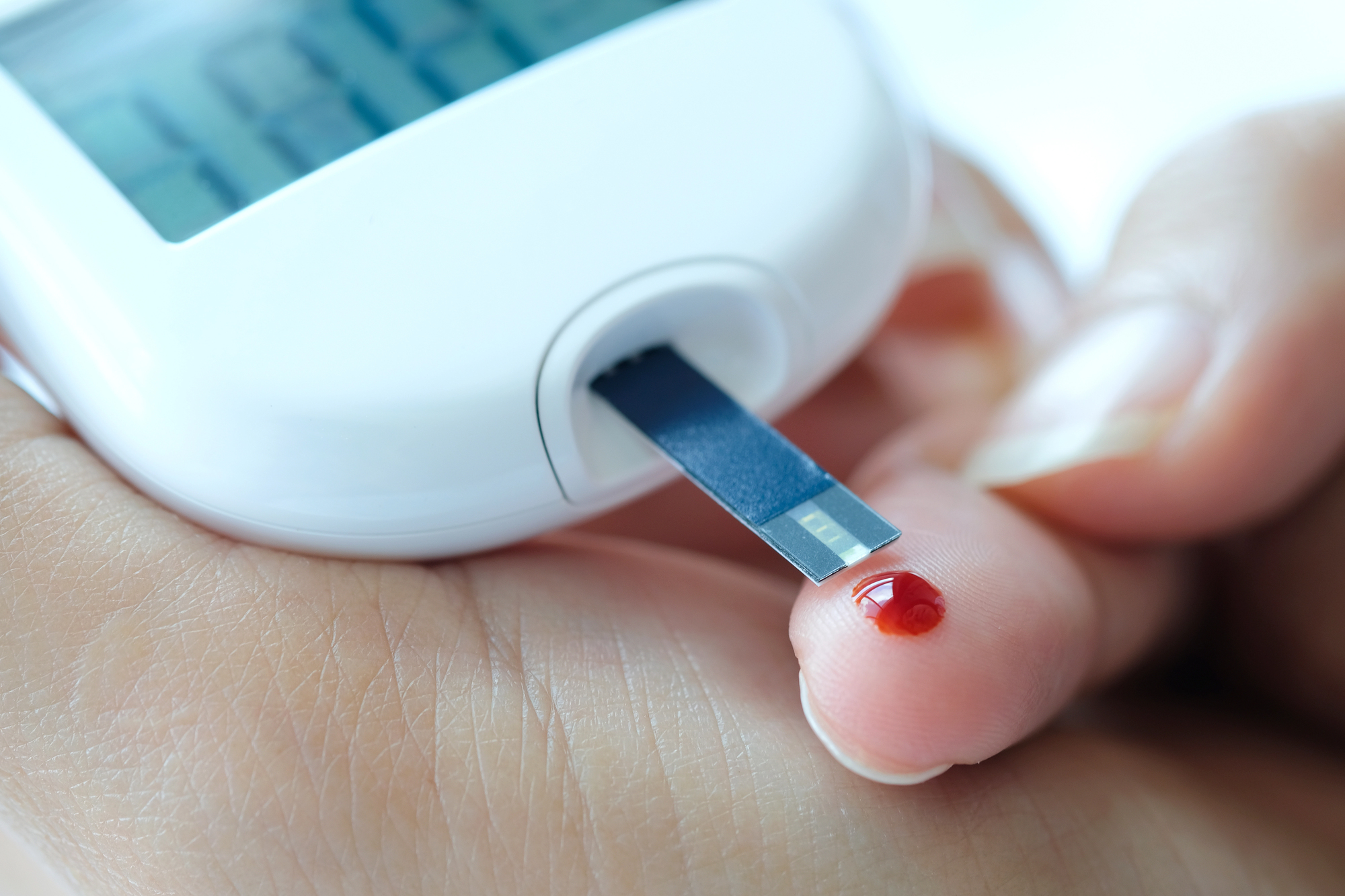 blood test strip blood test strip