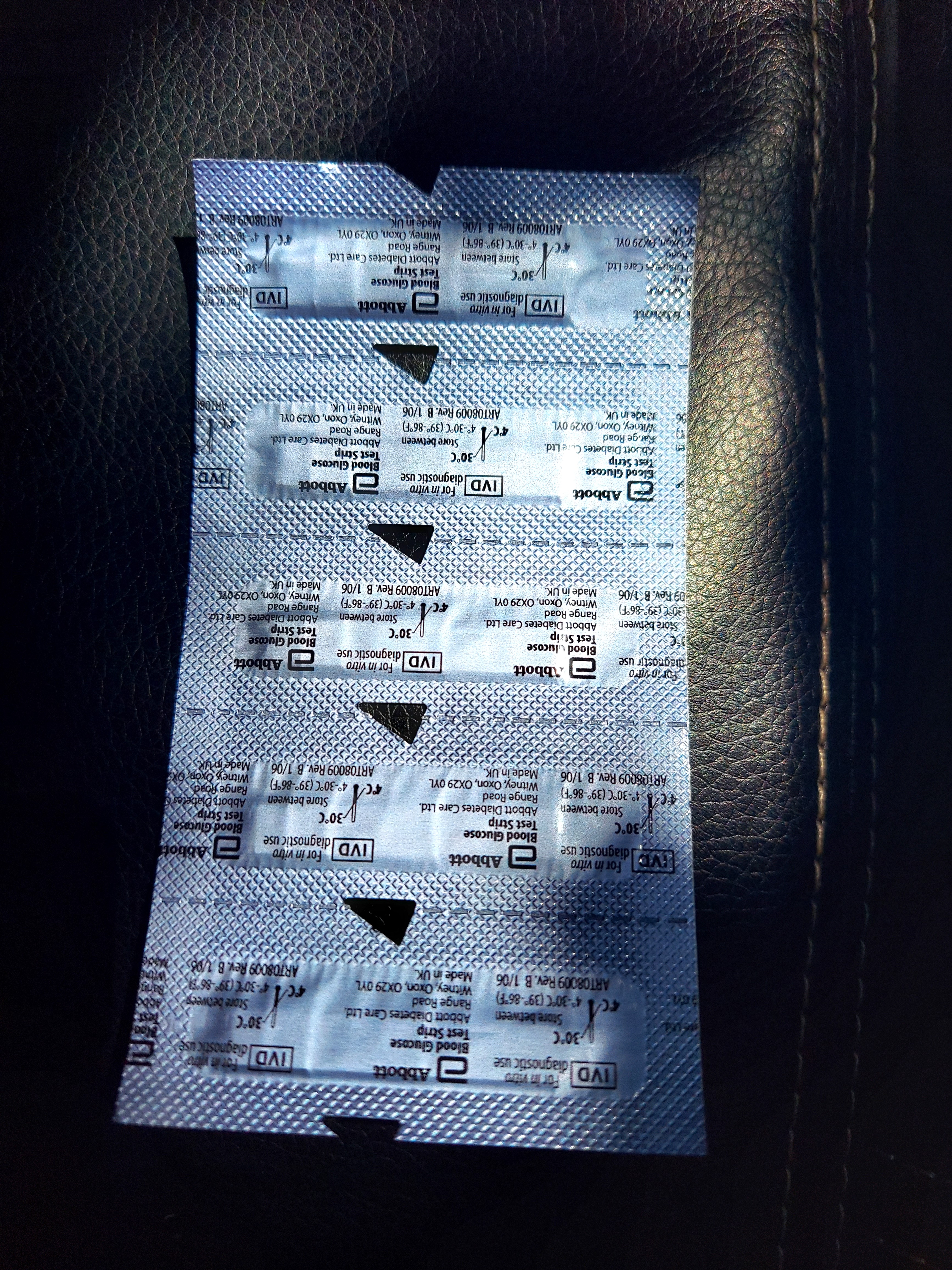 roll of glucose test strips roll of glucose test strips