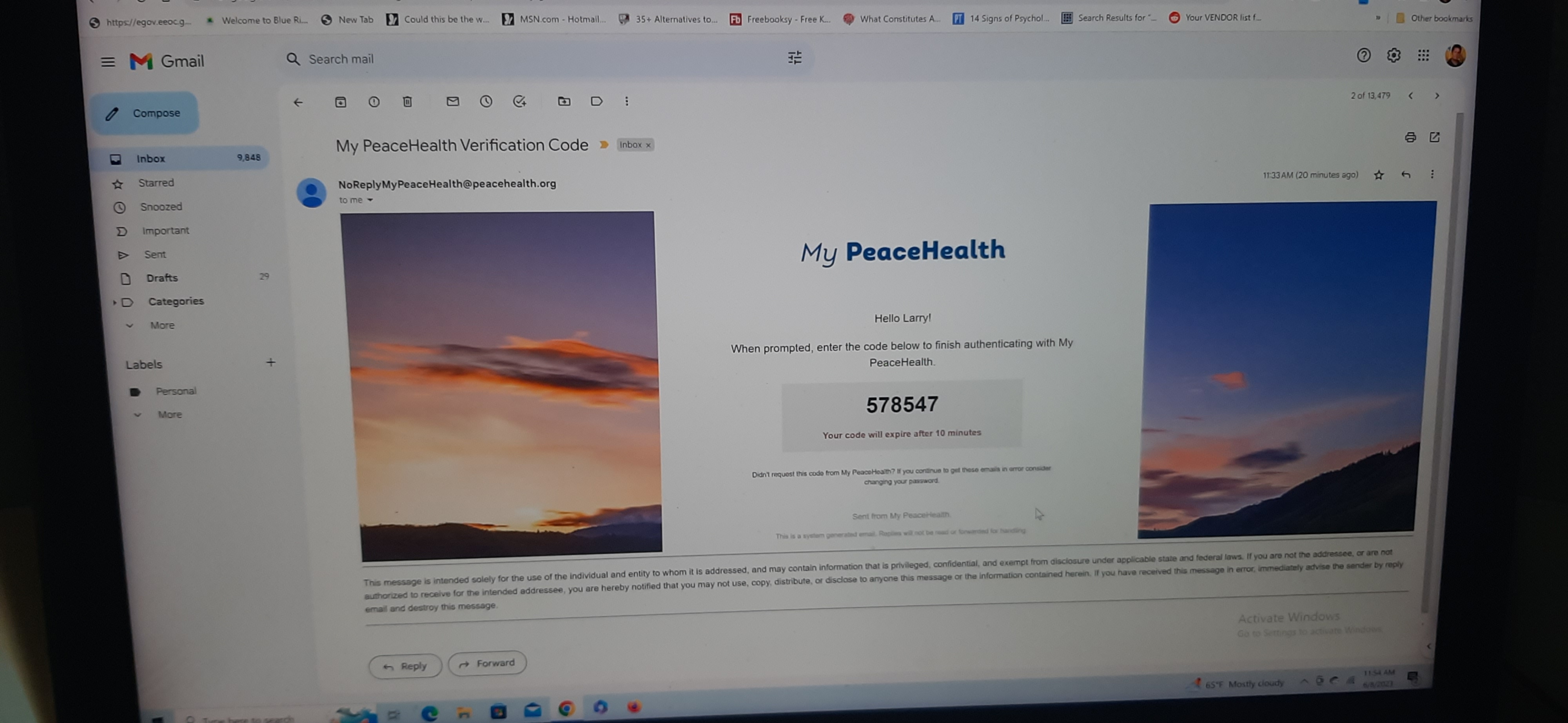peace health