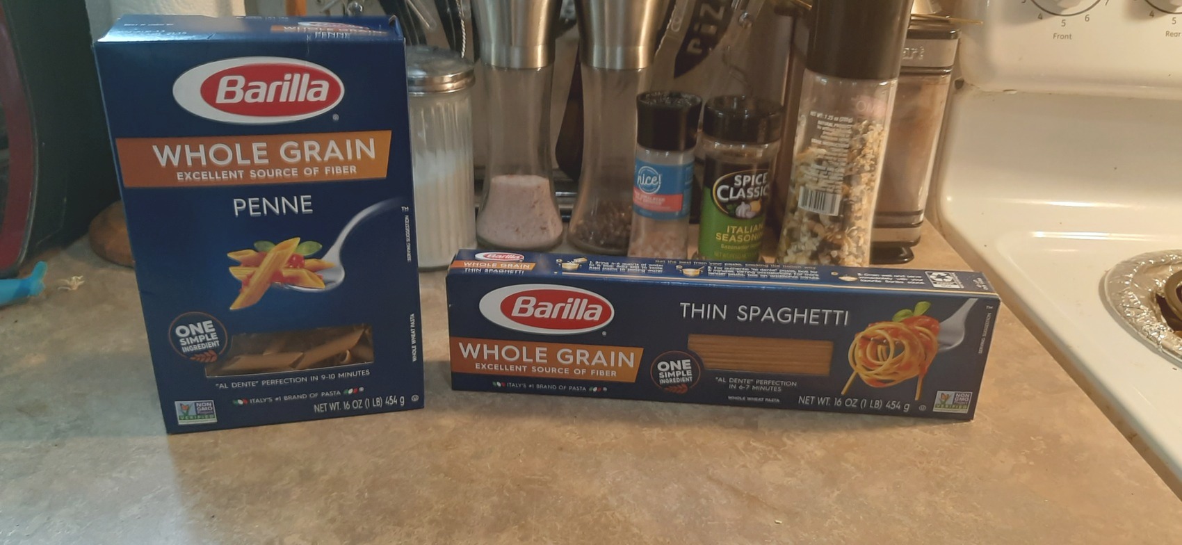 whole grain pasta